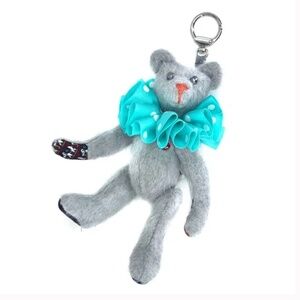Teddy Bear Bag Charm - "Bubbles" - trick - Keyring